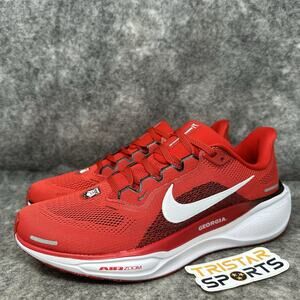 Georgia Bulldogs Nike Air Zoom Pegasus 41 Running Shoes Mens Sz 8 Womens Sz 9.5